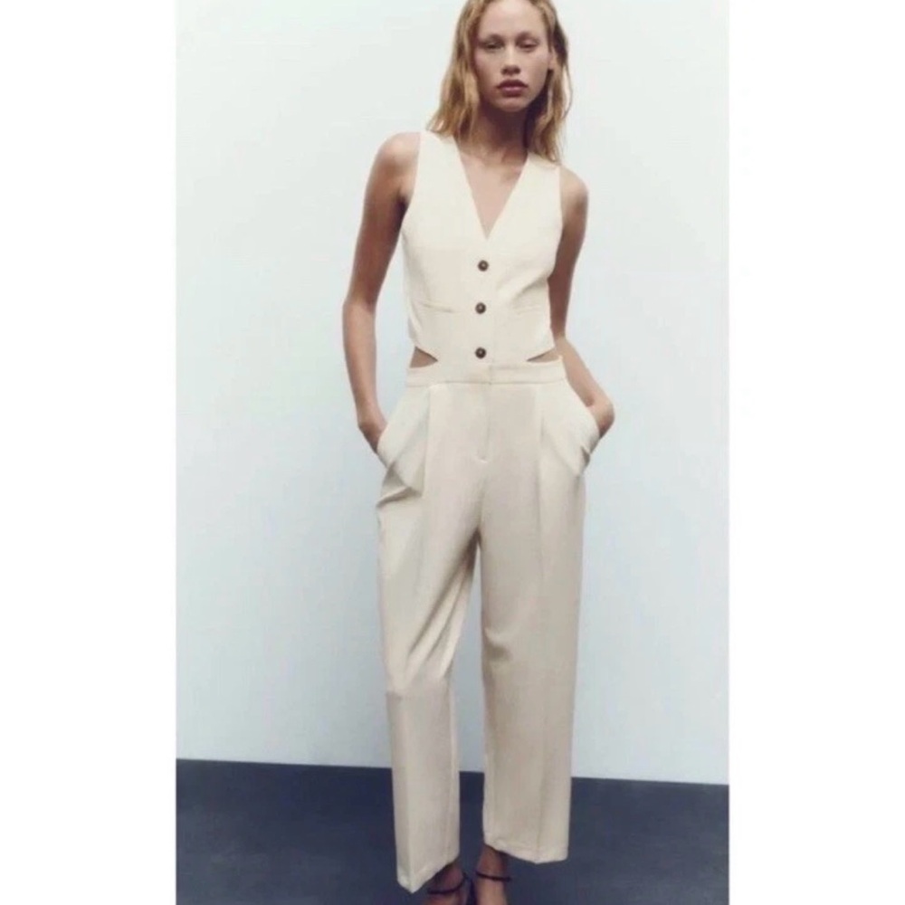 ZARA Cut out vest Jumpsuit 8333/880
